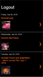 Mobile Screenshot of logout.com
